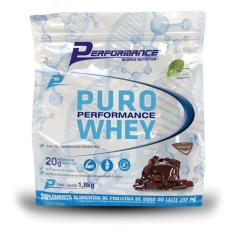 Puro Whey 1,8Kg (Refil)  Stevia - Performance Nutrition (Sabores) - Pe