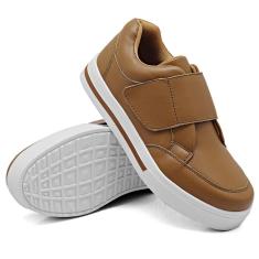 Tênis Casual Liso Dk Use Shoes Fecho Alto Colante Leve Calce Fácil