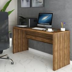 Mesa Escrivaninha Berlim 163 Cm Nogal - Panorama Móveis