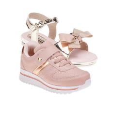 Papete de Menina e Tenis Infantil Escolar -  KIT 2 PARES Tam 24 ao 34-Feminino