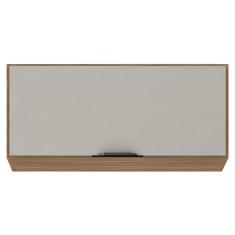 Armário Aéreo para Cozinha Firenze 1 Porta Amêndola Touch Nude Prime Tx - Demóbile