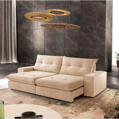 Sofá Athenas Linho 02 Módulos 120 Cm B25cm Meu Sofá Online A294 Linho Creme