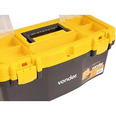 Caixa de Ferramentas CPV0405 Preta e Amarela - Vonder
