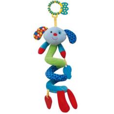 Móbile de Pelúcia Mola de Atividades Happy Zoo Espiral Para Berço e Ca