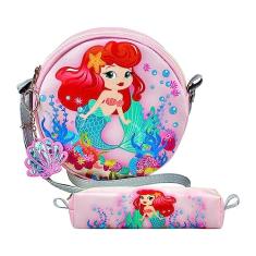 Kit Bolsa Infantil Feminina Sereia Magicc Bolsas KI-223