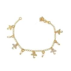 Pulseira Infantil Guarda Chuva - Tulerry Semijoias E Acessórios