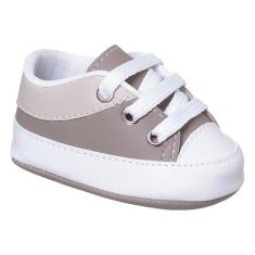 Tenis Sapatinho de Bebe Cadarço Primeiros Passos Confortavel TB56 - HB