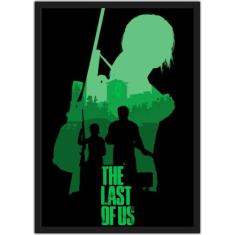 Quadro Decorativo The Last Of Us Games Jogos Geek Decorações Com Moldu