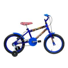 Bicicleta Infantil Aro 16 Kls Heroes Roda Alumínio, Azul, Azul