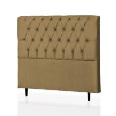 Cabeceira Queen Alice 160 CM Suede Camurça - D A Decor