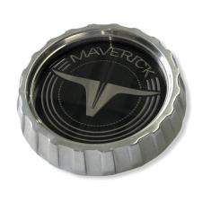 Emblema Billet Grade Ford Maverick Gt Black Chrome