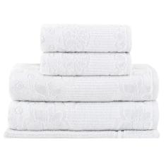 Jogo de Toalhas Buddemeyer Lollipop Banho Cinza 5 peças