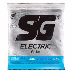 Encordoamento Cordas Para Guitarra 010 Sg