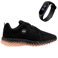 Tênis Feminino Para Academia Caminhada Corrida Conforto Leve + Relógio-Feminino