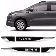Aplique Lateral Spin Decorativo Emblema Resinado Chevrolet - SPORTINOX
