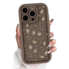 Yomjew Capa de telefone com estampa de chita para iPhone 15 Pro Max de 6,7 polegadas, linda estampa de lente de câmera completa, design estético, macia, fina, protetora de TPU (poliuretano
