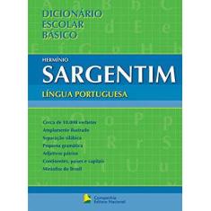 Livro - Dicionário escolar básico da Língua Portuguesa