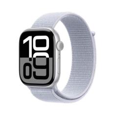 Apple Watch Series 10 GPS  Caixa prateada de alumínio  46 mm  Pulseira