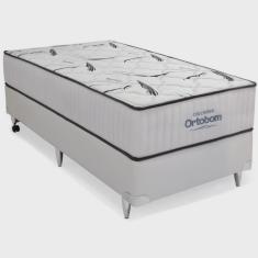 Cama Box Solteiro Espuma D33 Highfoam Ortobom 64x88x188cm Ortobom