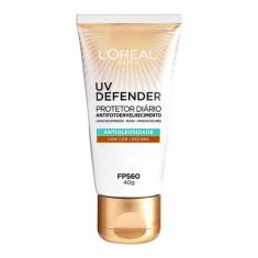 Protetor Solar Facial L'Oréal Paris UV Defender Antioleosidade FPS60, 