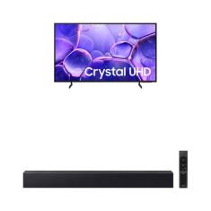 Samsung Smart TV 55" Crystal UHD 4K U8600F + Soundbar HW-B400F, 55"