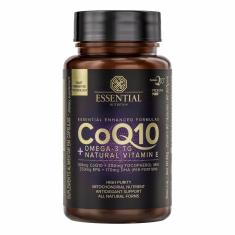 Coenzima Coq10 + Ômega 3 60 Cápsulas Essential Nutrition Natural 