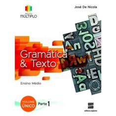 Projeto Multiplo - Gramática - Vol. Único - 01Ed/14