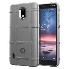 Capa NOKIA 3.1A, sensação macia, proteção total, anti-arranhões e impressões digitais + capa de celular resistente a arranhões para NOKIA 3.1A