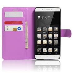 Capa carteira Lenovo K5 NOT, capa carteira flip de couro PU premium com compartimento para cartão, suporte e fecho magnético [capa interna à prova de choque de TPU] Compatível com Lenovo K5 NOTA