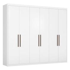 Guarda Roupa Casal Sumatra Branco Brilho – Demóbile