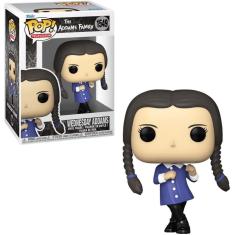 Boneco Funko Wandinha Dançando 1549 A Familia Addams Vinil Multicolorido 10cm Pop