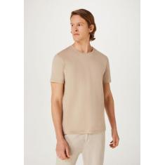 Camiseta Básica Masculina Manga Curta Em Algodão Pima - HERING, G, Mar