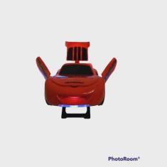 Brinquedo Carrinho Racing Com Luz Som Lança Discos. - toy king
