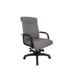 Cadeira Diretor para Escritório Linha Itália Cinza - Design Office Móv