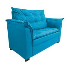 Sofá Namoradeira Dandara Opalla Alice 2 lugares  Decorativa Para Sala 