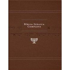 Biblia Judaica Completa Capa Marrom