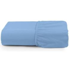 Lençol Casal Avulso Malha 100% Algodão Roupa de Cama Com Elástico - Us
