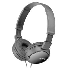 Fone de Ouvido Sony MDR-ZX110/BC Protetores Giratórios Preto