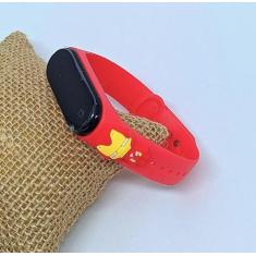 Relógio Infantil Digital Led Prova água Bracelete Silicone Esportivo D