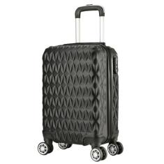 Mala De Viagem Bordo Pequena 10kg P+ Em Abs Padrão Anac - EAGLE, Preto