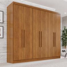 Guarda-Roupa Casal 6 Portas 2 Gavetas França - Espresso Móveis