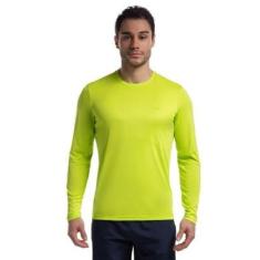 Camiseta Manga Longa Essential Olympikus Masculina-Masculino