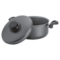 Caçarola Tramontina Paris em Alumínio com Revestimento Antiaderente Preta - 26cm