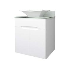 TOUC. TREVISO 60 CM BRANCO C/TPO BRANCO E CUBA