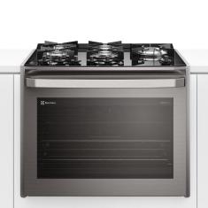 Fogão Electrolux FE5EC de Embutir PerfectCook360 Vaporbake 5 Queimadores Cinza 110V 33051FBA185