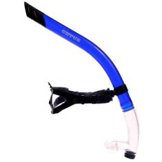 Respirador Snorkel Frontal de Natação Cetus Aires Pro, Azul