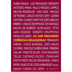 Livro - As cem melhores crônicas brasileiras