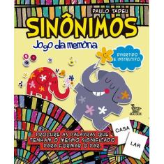 Livro - Sinônimos - jogo da memória