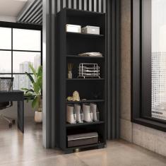 Estante para Livros 5 Prateleiras 188cmx60,5cm Office - Móveis Leão