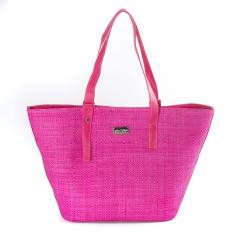 Bolsa Ombro Feminina Palha Zíper Estilo